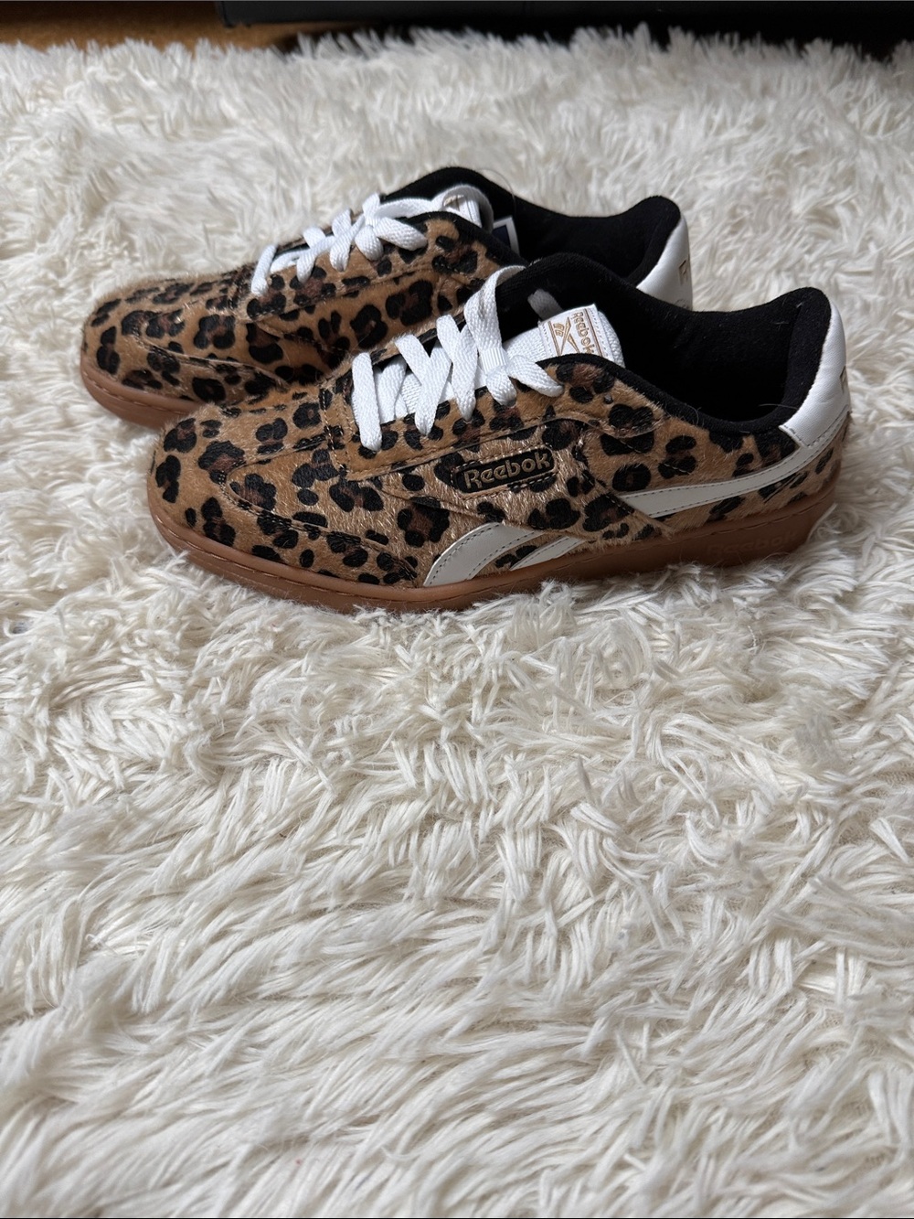 Leopard print Reeboks